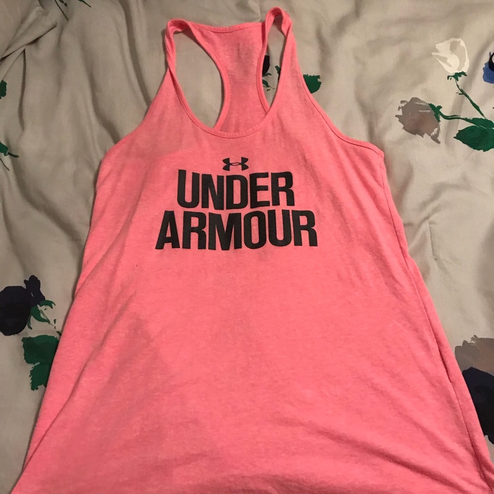 Under Armour Pink Graphic Tank